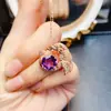 Venta al por mayor de fábrica Popular Colgante de Amatista Natural Plata S925 Incrustado Piedra Principal 10*10 Fábrica de Joyería Venta Directa