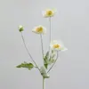 Flores Artificiais de Papoula para Decoração de Casa, Flores de Seda para Decoração Suave de Sala de Estar, Adereços para Fotografia de Casamento, Flores Artificiais de Papoula, Papoulas Artificiais