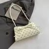 Bolsa de Braço para Mulheres, Nova Tendência de Verão 2026, Bolsa de Ombro de Nicho para o Dia a Dia, Bolsa Transversal com Textura de Bolinhas de Alta Qualidade