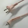 Cable de alimentación para rizador de pelo/Cable de alimentación para plancha de pelo Cable de alimentación con cola giratoria KC de 2.5 a 3 m de largo, cable flexible