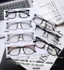 Gafas de Montura Grande para Hombre y Mujer, Modernas, Anti-Luz Azul, Sin Graduación, Montura Versátil para Miopía, Montura Ultra-Ligera de Tr90