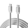 Cable de Datos Doble Tipo-C de 60W Carga Rápida Pd Adecuado para Apple 15/16 Cable de Carga Trenzado para Android Venta al por Mayor