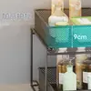 Prateleira Organizadora Embutida para Armário, Cesta Organizadora de Roupas Íntimas, Prateleira em Degraus para Armário, Caixa Organizadora de Artigos de Higiene Pessoal Deslizante, Cesta Organizadora Debaixo da Pia