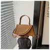Comercio exterior transfronterizo moda simple repujado mujer 2026 nuevo vintage personalizado estilo coreano bolso de hombro cruzado pequeño cuadrado