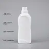 Botella nueva de detergente para ropa de 800 ml, botella de 1000 ml para ropa interior, botella plana, botella de plástico cuadrado para empaque plástico