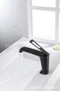 Lavabo Bajo Encimera de Baño Kaiping Youjia Grifo Frío y Caliente Monomando Monorificio Lavabo Grifo Negro Mate Cromado 30645