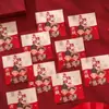Colección Completa de Suministros para Bodas: Sobres Rojos, Bolsas Pequeñas de Boda, Mini Bolsas Especiales de Boda para Recoger a la Novia, Bolsas de Regalo Pequeñas, Rojo al por Mayor
