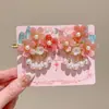 Accesorios para el Cabello Antiguos Hanfu para Niños Pasador para el Cabello de Niña Pequeña Tocado de Flor con Borlas Retro Súper de Hada Accesorios Elegantes Femeninos Pasador para el Cabello
