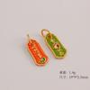 Serie Auspiciosa Ruyi Colgante de Objetos Pequeños Vintage DIY Collar Pulsera Llavero Accesorios de Joyería