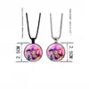 Accesorios de Collar K-Pop de Grupo de Chicas Cazadoras de Brujas Más Vendidos Transfronterizos Collar con Colgante de Piedra del Tiempo Collar de Piedra Preciosa Fábrica al por Mayor