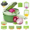 Cortador de verduras multifunción cortador de verduras de cocina cortador de verduras rallador de patatas cortador de ensalada