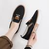 Zapatos de Lona de Oso para Estudiantes, Mocasines, Zapatos Slip-On, Zapatos Planos, Tenis Versátiles, Zapatos Blancos Transpirables