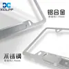 El marco de matrícula de aleación de aluminio y acero inoxidable regulado por EE. UU. de venta caliente transfronteriza admite una variedad de procesos LOGO