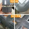 45 Tipos de Accesorios para Mamparas de Pantalla, 320 Piezas de Combinación para Estaciones de Trabajo de Escritorio de Oficina, Tiras Selladoras de Aleación de Aluminio, Tapas para Patas de Mesa