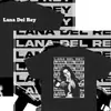 Camiseta con Póster de la Gira de Estadios 2025 de Lana Del Rey en Reino Unido e Irlanda