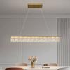 Nuevo Estilo Lujo Ligero Hogar Luz LED Lámpara de Araña de Cristal Lámparas de Techo Luz de Escalera Dúplex Vestíbulo de Hotel Villa