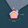 Serie de Carnaval Navideño Infantil de Dibujos Animados Pegamento de Crema para Manualidades Funda Casera para Teléfono Móvil Pasador Diadema Joyería Accesorios de Resina