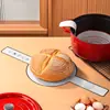 Tapete para Hornear Ou Bao Tapete de Transferencia Mango Largo Redondo Correa Mango de Silicona de Grado Alimenticio Tapete para Pan para Horno de Alta Temperatura