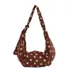 Bolsa casual estilo coreano de bolinhas, alta moda, bolsa de bolinho, bolsa de ombro plissada única, nova tendência de verão 2026, bolsa de axila