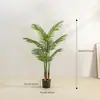 Estilo Minimalista Palmera Areca Artificial Planta Verde en Maceta Plástico Planta Falsa Grande de Pie Decorativa Paisajismo Árbol Artificial para Sala de Estar