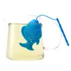 Infusor de Chá de Peixe de Silicone, Utensílios Diários da Moda, Uso Diário Criativo, Coador de Chá Fofo, Novos Móveis Coloridos para Casa