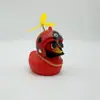 Enfeites de Carro de Pato Quebrando Pato de Natal Andando de Bicicleta Elétrica Decorações de Bicicleta Pato Vermelho Pequeno Interior Pato Amarelo Pequeno
