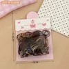 Nuevas ligas para el cabello desechables de colores para niños, pequeñas y versátiles para niñas, cuerdas para el cabello de alta elasticidad