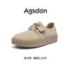Mules de Salto Grosso Augusden para Mulheres Outono 2026 Novos Flats Macios de Solado Macio Cobertura Total Mules Casuais