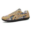 Quatro Estações Nova Moda Masculina Estampada Sola Reta Aumenta Altura Estilo Europeu Tendência Viagem Esportes Sapatos Casuais para Homens Atacado