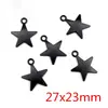Aleación Natación Negro Murciélago Araña Alas de Mariposa Estrella Colgante DIY Accesorios para Joyería Colgante de Collar Pulsera