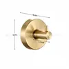 Ganchos de ventosa de acero inoxidable transfronterizos, fuertes y sin rastro, adecuados para colgar ropa y sombreros, ganchos de metal y soporte para etiquetado personalizado