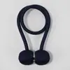 Abrazaderas para Cortinas sin Taladro Transfronterizas, Pinzas para Cortinas, Cordones de Amarre, Pinzas Magnéticas Autoadhesivas, Decoraciones para Cortinas, Clips para Auriculares
