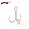 Anzuelo Triple estañado Ftk Anti-Agua Salada, Anzuelo Triple Recubierto Anti-Óxido para Pesca en el Mar, Equipo de Pesca al por Mayor en Caja