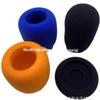 Bola de esponja de microfone personalizada, esponja à prova d'água, algodão à prova de vento, capa de esponja de microfone, conjunto duplo de microfone, algodão antirruído