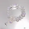 Explosões Super Fada Mori Cristal Lua Pulseira Feminina Design de Nicho Estudante Joker Cor Doce Pulseira de Namorada