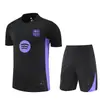 2526 Real Madrid Manga Corta Miami Uniforme de Entrenamiento Adulto Manga Corta Uniforme de Fútbol Transpirable Nápoles Traje de Manga Corta