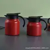 Tetera de Acero Inoxidable 316 para Infusiones, Termo de Gran Capacidad, Cafetera, Regalo para Oficina de Negocios, Gran Capacidad