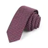 Corbata de Poliéster Atada a Mano de 5 cm Nueva 2025 Corbata para Hombre Rayas Casual de Negocios Ejecutivo Caballero Personalizada Venta al por Mayor