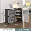 Sapateira simples para uso doméstico, novo modelo bonito, à prova de poeira, multicamadas, solução de armazenamento para dormitório, armário de sapatos para quarto