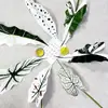 Planta Verde de Novo Produto Transfronteiriço Folha de Calla Folha de Begônia Folha de Taro Colorida Planta Guia de Corredor de Casamento Parede de Plantas Design Floral DIY