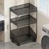 Estante de Almacenamiento para Baño, Estante Multicapa para Detergente de Lavandería de Baño, Artefacto de Almacenamiento Multifuncional Removible para Inodoro y Balcón