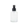 Serie de Botellas Transparente Spot con Hombro Inclinado 15G-100G15Ml-200Ml Botella de Crema con Hombro Inclinado Botella de Vidrio para Aceite Esencial