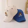 Gorra de Béisbol Estilo Primavera Oso para Niños Sombrero para el Sol al Aire Libre Sombrero de Sol Animal Lindo para Bebé Gorra de Pico de Pato