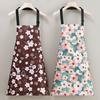 Delantal Impermeable Nuevo para Mujer Hogar Cocina Cocinar Cintura A prueba de Aceite Moda Restaurante Resistente al Desgaste Ropa de Trabajo para Adulto