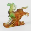 Modelo B de Caballo Esmaltado Ma Yue Método Tradicional de Eliminación de Cera Hogar Feng Shui Personalizado Adornos Decorativos Oficina Procesamiento Fábrica Personalizada