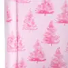 Papel de Regalo Navideño Tamaño Grande Ecológico Papel Kraft Amarillo Papel de Regalo Navideño Cuadros Rojos Cabeza de Reno Patrón de Copo de Nieve