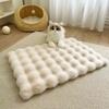 Esterilla Gruesa para Dormir para Mascotas de Invierno para Todas las Estaciones para Perros y Gatos, Cojín Calefactor para Camita de Cachorro de Otoño e Invierno, Esterilla de Felpa Universal para Perros