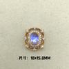 Anillo de oro francés antiguo con incrustaciones de piedra, cuentas de transferencia de oro arena con diamantes, cuentas sueltas, pulsera, collar, pulsera con cuentas, accesorios