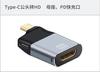Adaptador HD de Tipo C a HDTV/VGA/DP/Puerto de Red RJ45 Cable Convertidor para Laptop