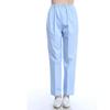 Pantalones de enfermera de hospital pantalones de trabajo blancos temporada de verano cintura elástica fina con cordón Azul Talla grande pantalones de enfermera para mujer